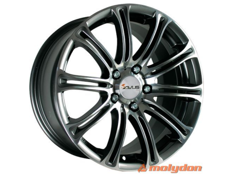 AC-MB1 8,5x 20 +35 5x120 AVUS 72,6 ANTHRACITE POLISHED